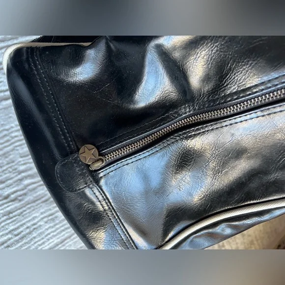 Converse Black Bag with Red Star and Cream Logo - Picture 4 of 6